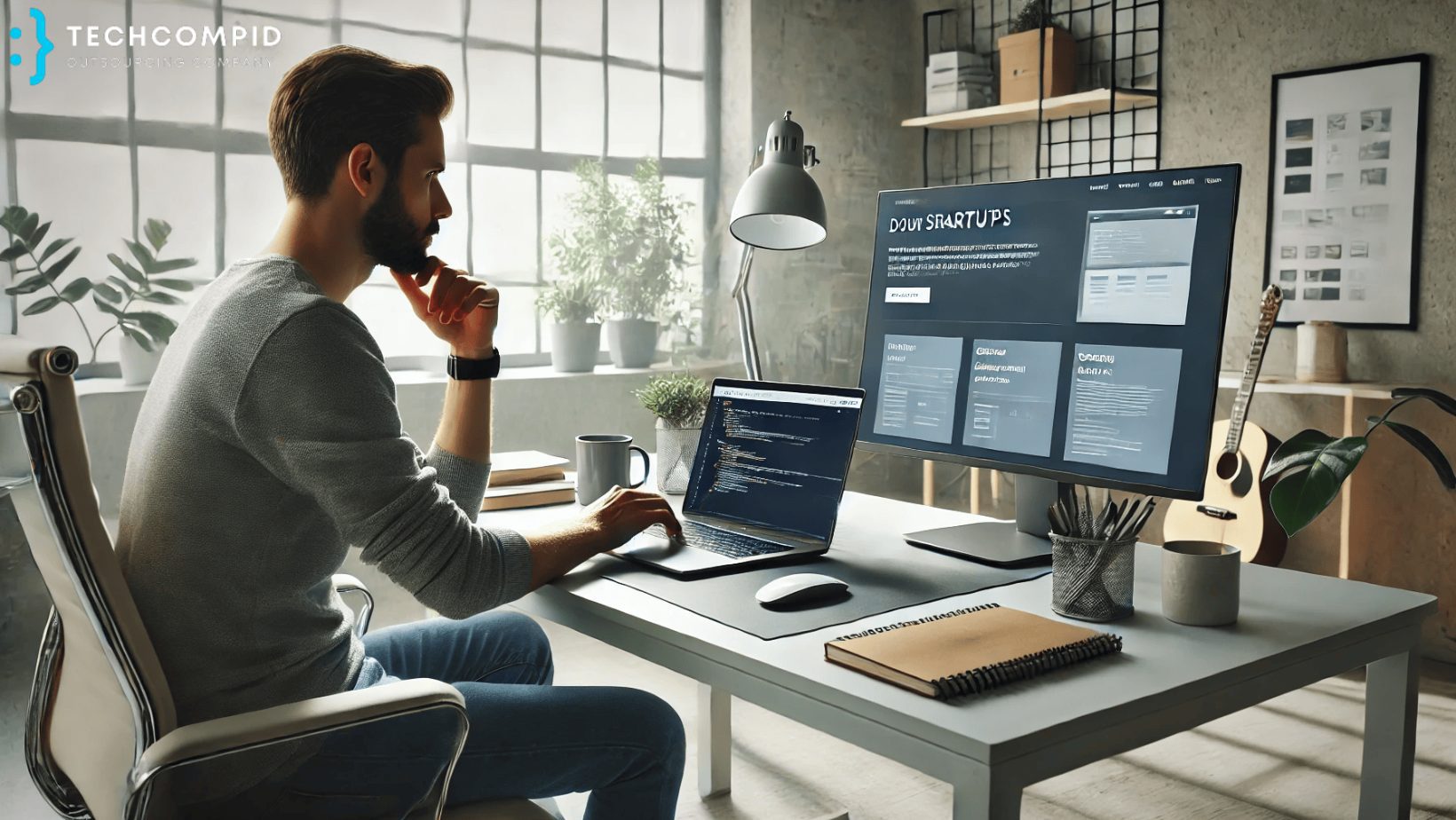 Web Development Agency Singapore developer building a startup’s e-commerce website